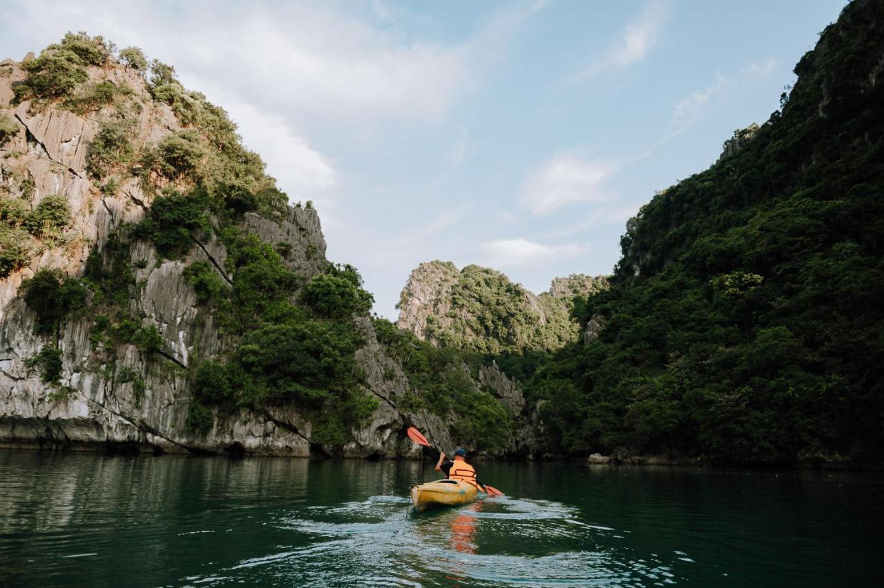Cat Ba Bay Cruises Hotel Dong Khe Sau Ngoại thất bức ảnh