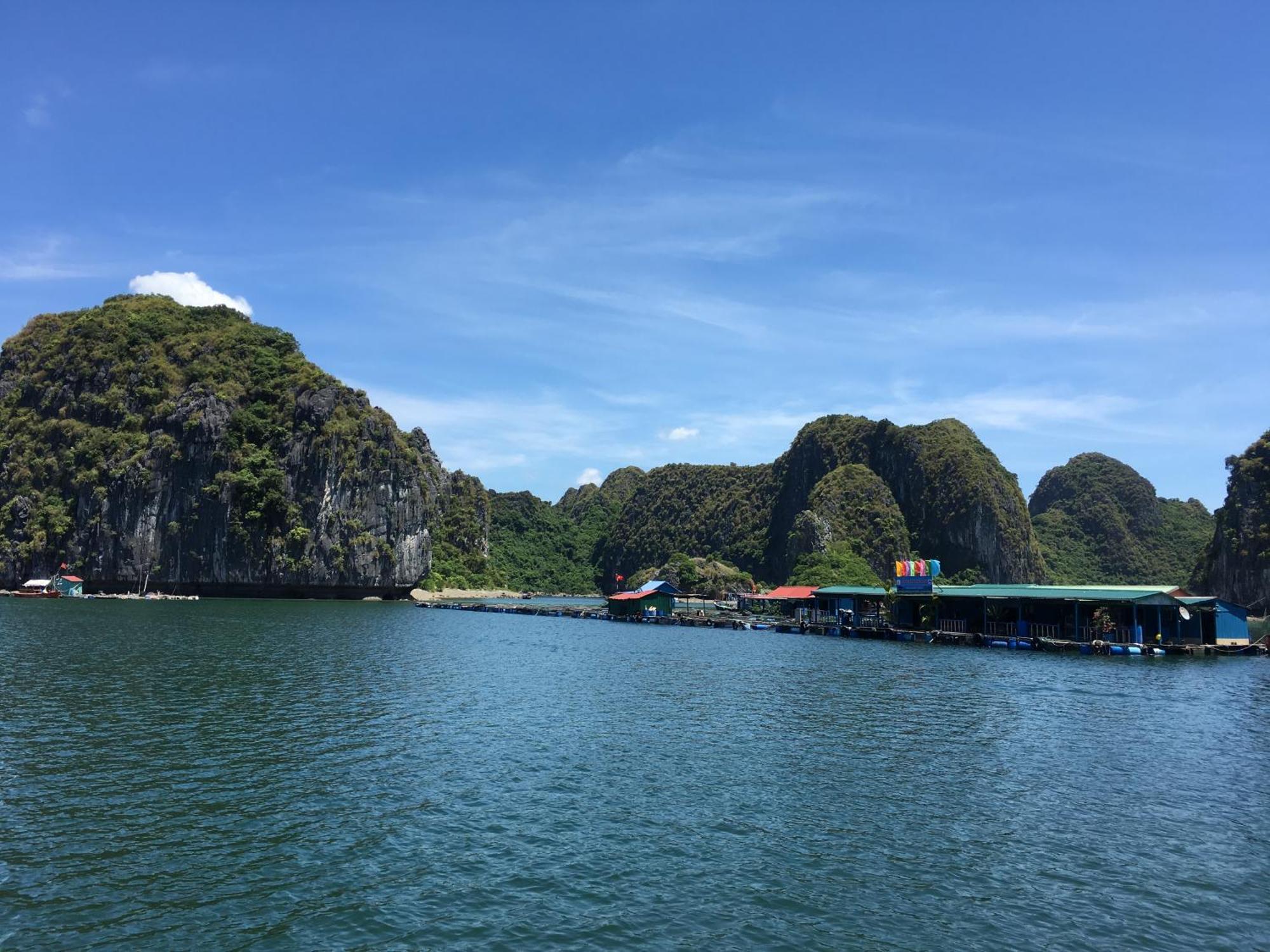 Cat Ba Bay Cruises Hotel Dong Khe Sau Ngoại thất bức ảnh