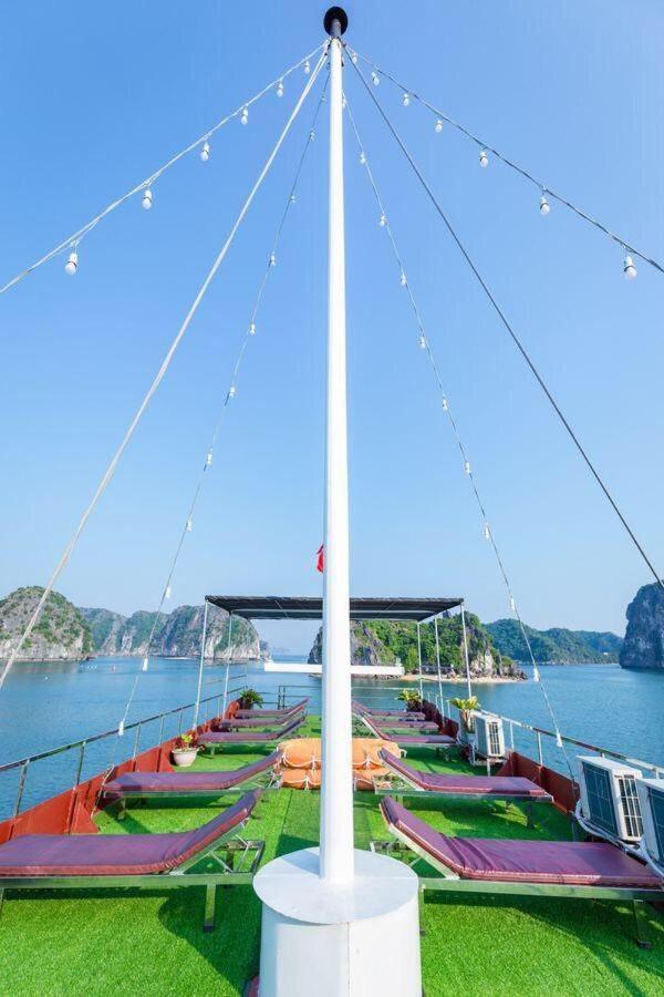 Cat Ba Bay Cruises Hotel Dong Khe Sau Ngoại thất bức ảnh